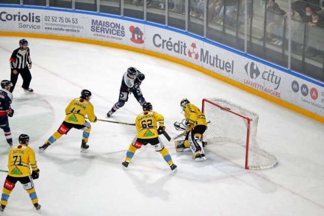 Photo hockey match Angers  - Rouen le 23/10/2020