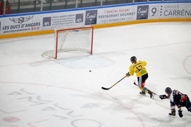 Photo hockey match Angers  - Rouen le 23/10/2020