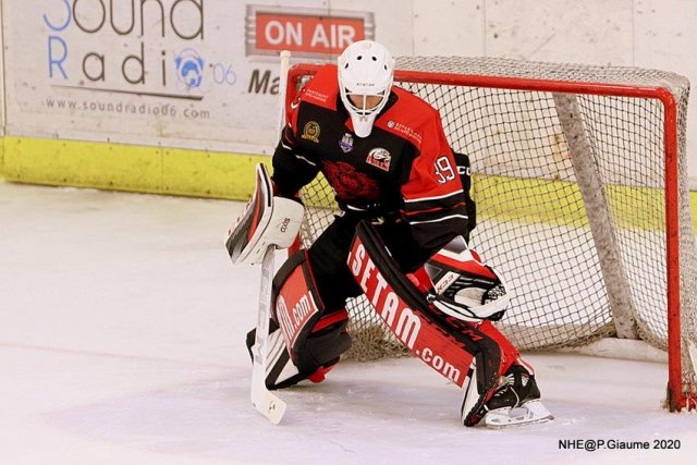 Photo hockey match Nice - Bordeaux le 23/10/2020