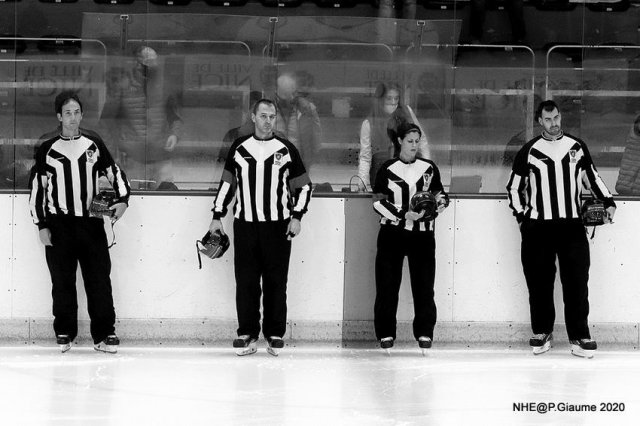 Photo hockey match Nice - Bordeaux le 23/10/2020