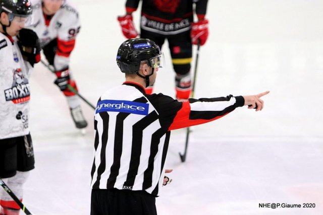 Photo hockey match Nice - Bordeaux le 23/10/2020