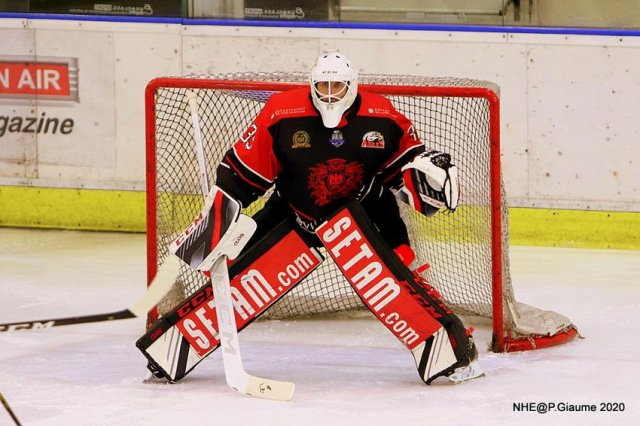 Photo hockey match Nice - Bordeaux le 23/10/2020