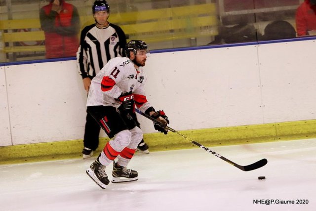 Photo hockey match Nice - Bordeaux le 23/10/2020