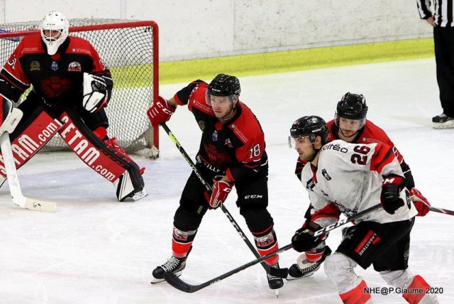 Photo hockey match Nice - Bordeaux le 23/10/2020