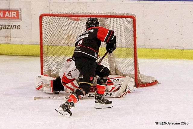 Photo hockey match Nice - Bordeaux le 23/10/2020