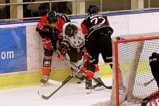 Photo hockey match Nice - Bordeaux le 23/10/2020