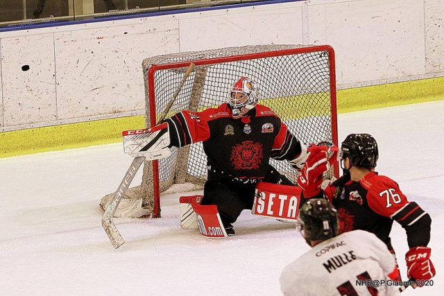 Photo hockey match Nice - Bordeaux le 23/10/2020