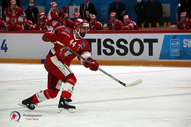 Photo hockey match Lausanne - Bienne le 25/10/2020