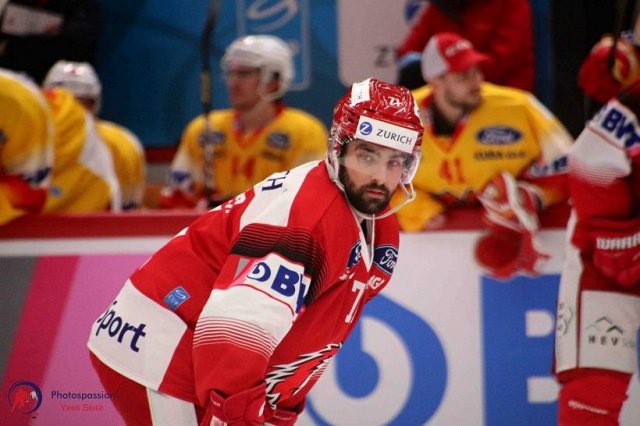 Photo hockey match Lausanne - Bienne le 25/10/2020