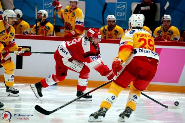 Photo hockey match Lausanne - Bienne le 25/10/2020