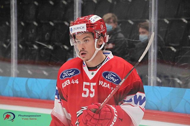 Photo hockey match Lausanne - Bienne le 25/10/2020