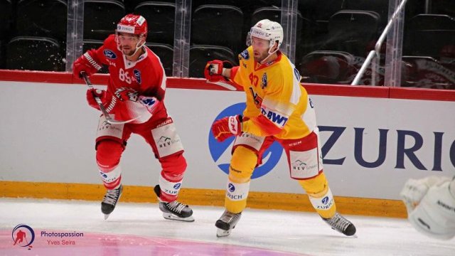 Photo hockey match Lausanne - Bienne le 25/10/2020
