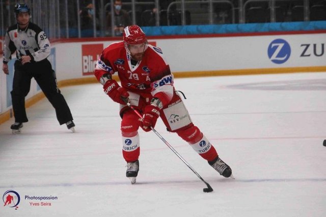 Photo hockey match Lausanne - Bienne le 25/10/2020