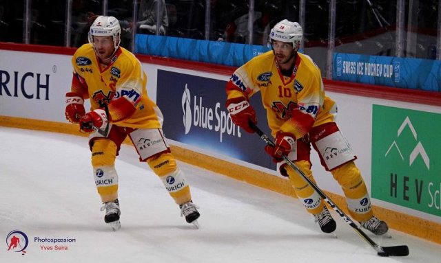 Photo hockey match Lausanne - Bienne le 25/10/2020