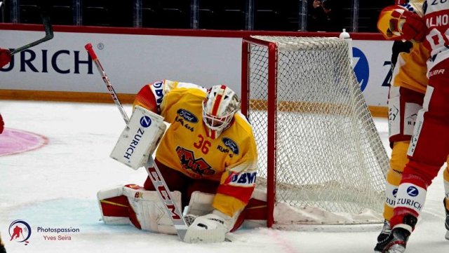 Photo hockey match Lausanne - Bienne le 25/10/2020