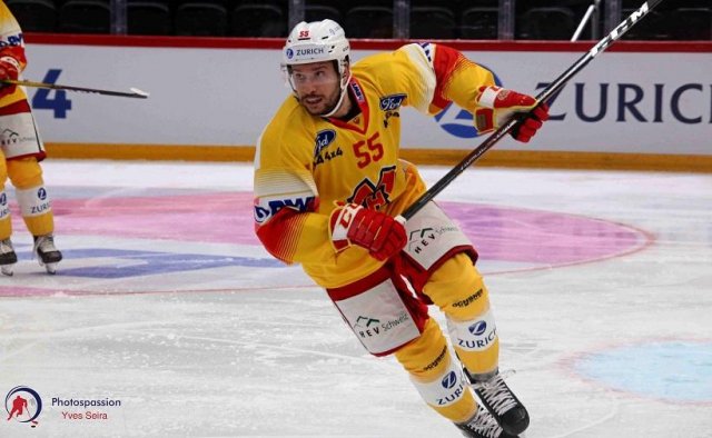 Photo hockey match Lausanne - Bienne le 25/10/2020
