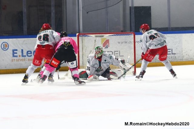 Photo hockey match Rouen - Cergy-Pontoise le 25/10/2020