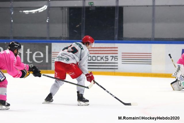 Photo hockey match Rouen - Cergy-Pontoise le 25/10/2020