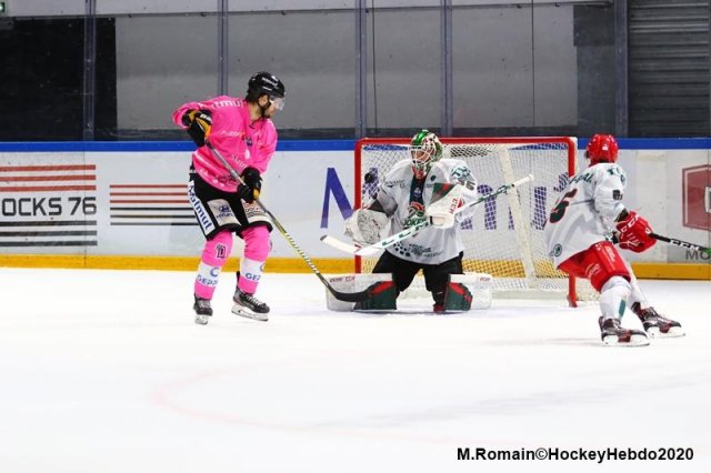 Photo hockey match Rouen - Cergy-Pontoise le 25/10/2020