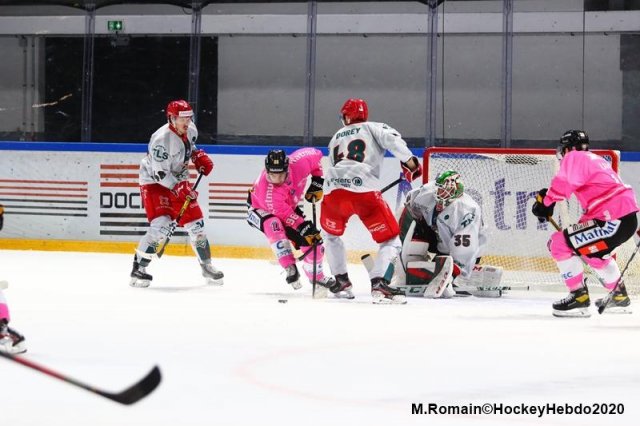 Photo hockey match Rouen - Cergy-Pontoise le 25/10/2020