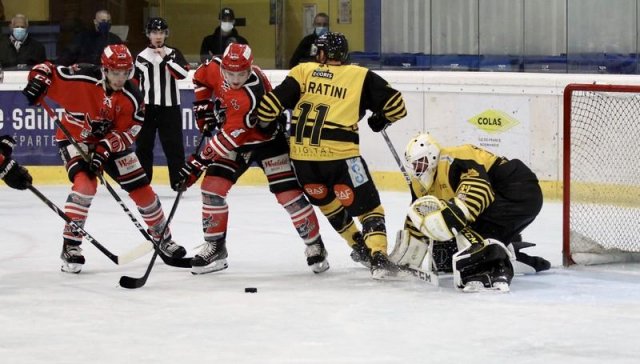Photo hockey match Neuilly/Marne - Chambéry le 24/10/2020