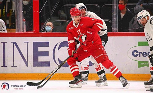 Photo hockey match Lausanne - Lugano le 27/10/2020