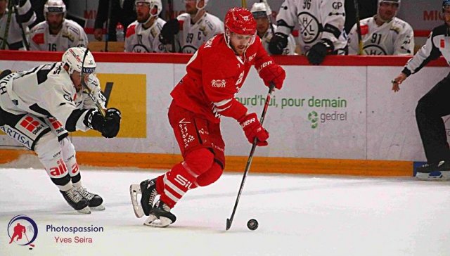 Photo hockey match Lausanne - Lugano le 27/10/2020