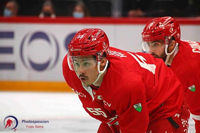 Photo hockey match Lausanne - Lugano le 27/10/2020