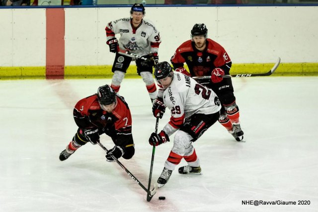 Photo hockey match Nice - Bordeaux le 27/11/2020