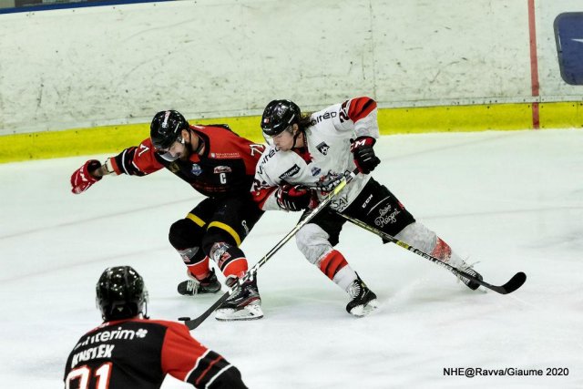 Photo hockey match Nice - Bordeaux le 27/11/2020