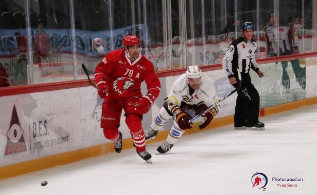 Photo hockey match Lausanne - Genève le 04/12/2020