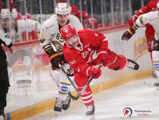 Photo hockey match Lausanne - Genève le 04/12/2020