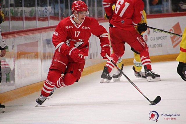 Photo hockey match Lausanne - Bern le 08/12/2020