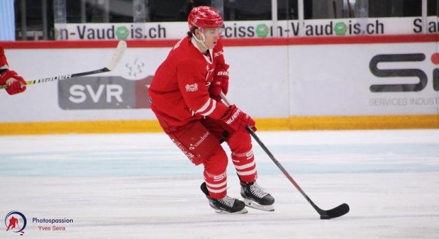 Photo hockey match Lausanne - Bern le 08/12/2020
