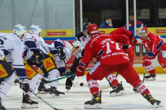 Photo hockey match Rapperswil-Jona - Zug le 11/12/2020