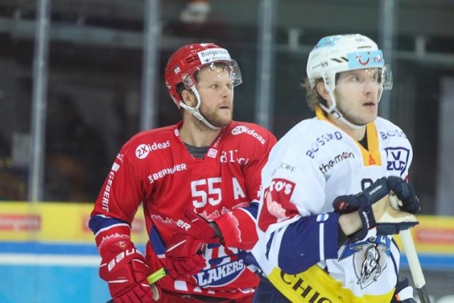 Photo hockey match Rapperswil-Jona - Zug le 11/12/2020