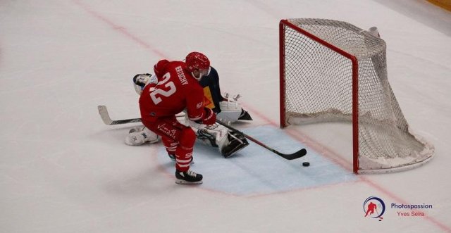 Photo hockey match Lausanne - Zug le 16/12/2020