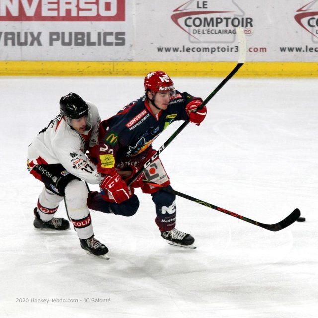 Photo hockey match Grenoble  - Briançon  le 17/12/2020