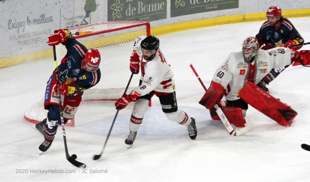 Photo hockey match Grenoble  - Briançon  le 17/12/2020