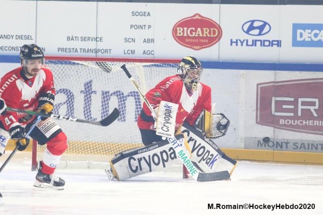 Photo hockey match Rouen - Amiens  le 18/12/2020