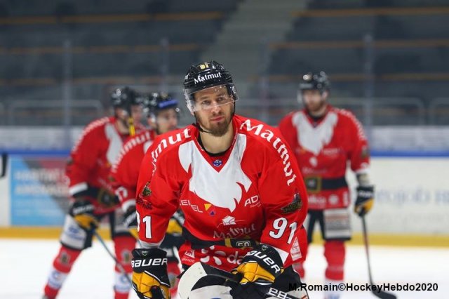 Photo hockey match Rouen - Amiens  le 18/12/2020