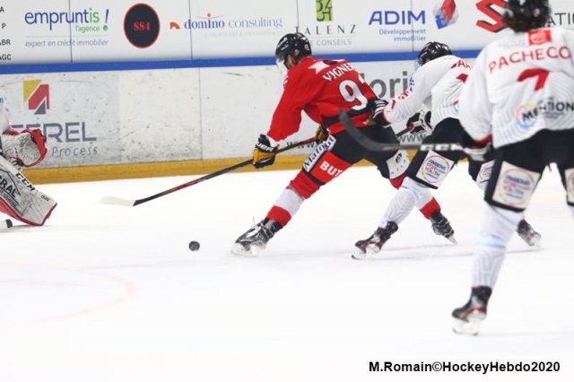 Photo hockey match Rouen - Amiens  le 18/12/2020