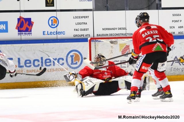 Photo hockey match Rouen - Amiens  le 18/12/2020