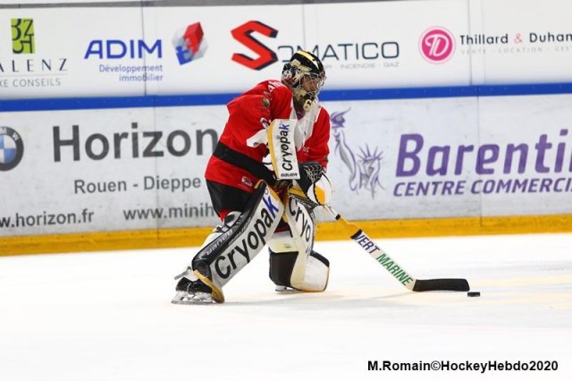 Photo hockey match Rouen - Amiens  le 18/12/2020