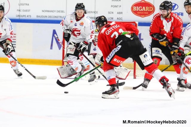 Photo hockey match Rouen - Amiens  le 18/12/2020