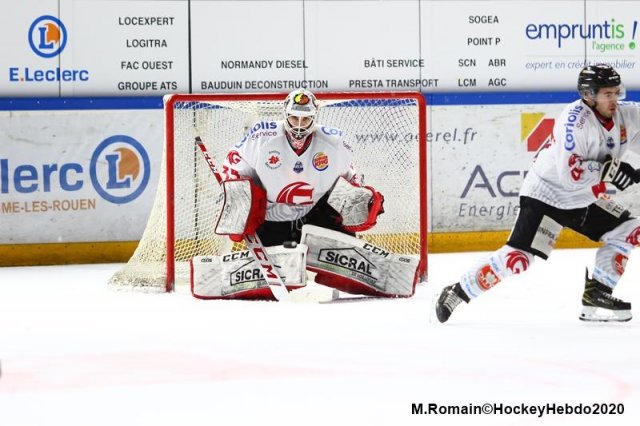 Photo hockey match Rouen - Amiens  le 18/12/2020