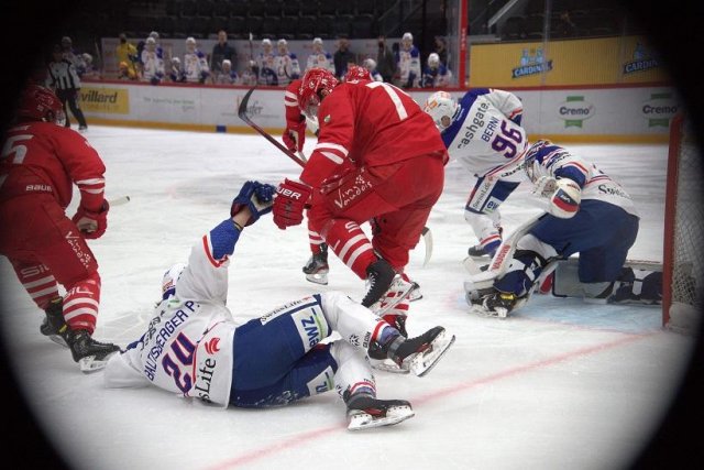 Photo hockey match Lausanne - Zürich le 18/12/2020