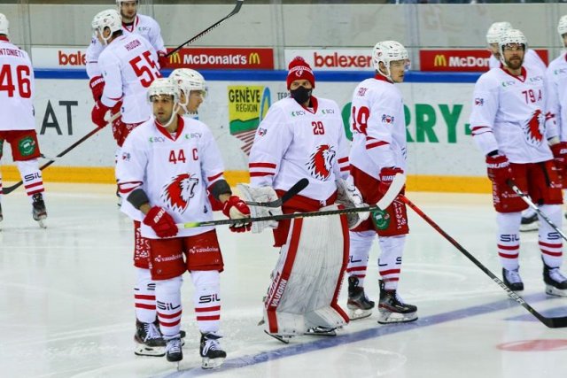Photo hockey match Genève - Lausanne le 30/12/2020