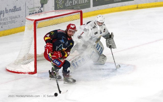 Photo hockey reportage Plutôt entraînement qu’amical !