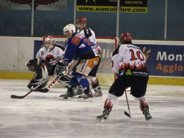 Photo hockey match Montpellier  - Neuilly/Marne le 05/04/2008